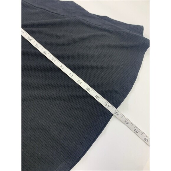 Torrid Mini Foxy Rib Fit And Flare Dress Black V-Neck Stretch 40836515 Womens 2X - Picture 11 of 11